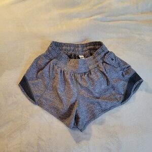 Lululemon Athletica Heathered Gray Athletic Shorts